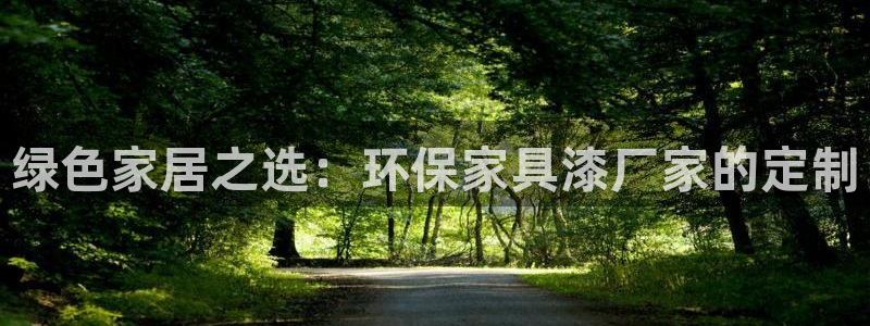 沐鸣2官网网站中心：绿色家居之选：环保家具漆厂家的定制
