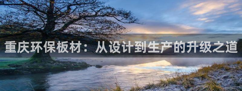 沐鸣2手机登录线路测速：重庆环保板材：从设计到生产的升级之道