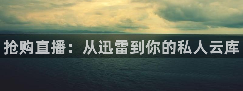 24直播网nba直播足球：抢购直播：从迅雷到你的私人云库